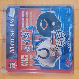 NFL Colts vs Bears superbowl 41 mouse pad